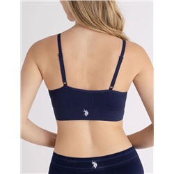 3PK ASSORTED BRALETTES WITH ADJUSTABLE STRAPS