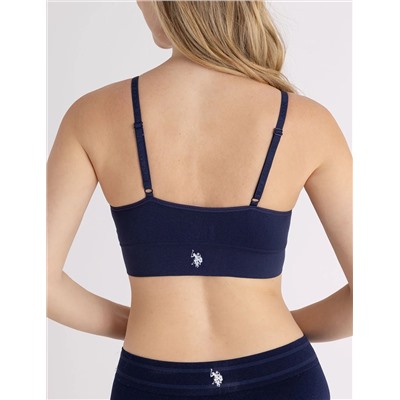 3PK ASSORTED BRALETTES WITH ADJUSTABLE STRAPS