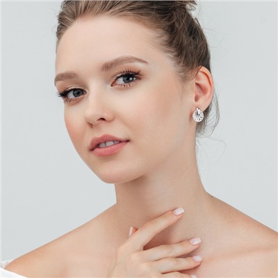 Серьги серебро 52972SW