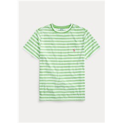 Boys 8-20 Striped Cotton-Blend Tee