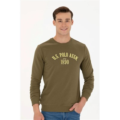 Erkek Haki Sweatshirt