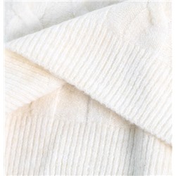 Свободный повседневный вязаный свитер