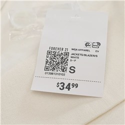 Женский жилет из смесового льна и вискозы  ФОРЕВЕ*Р 21