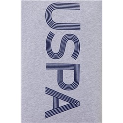 Erkek Gri Melanj Bisiklet Yaka Tişört