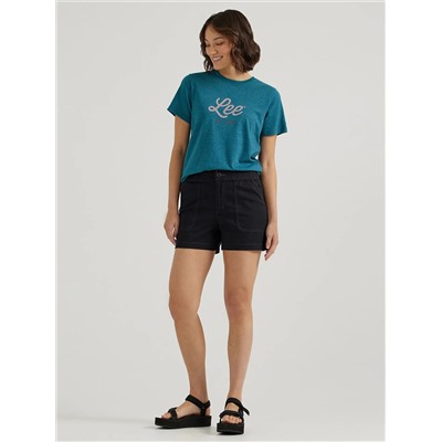 Women's Ultra Lux Comfort High Rise Pull-On Utility Short