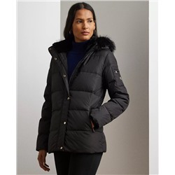 Lauren Ralph Lauren Women's Faux-Fur Hooded Puffer Coat