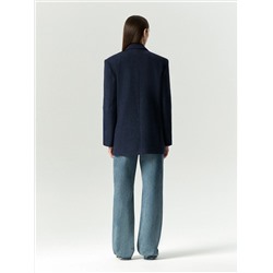 Укороченное пальто из шерсти, R142/titan