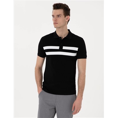 Siyah Slim Fit Tişört