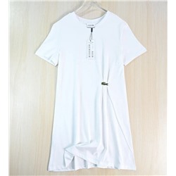 Плиссированное хлопковое платье 2 цвета ЛАКОСТ*Е