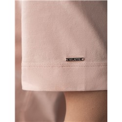 Свободная футболка из премиального хлопка с эластаном