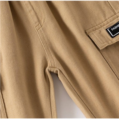 Брюки карго для мальчиков весна и осень 2025