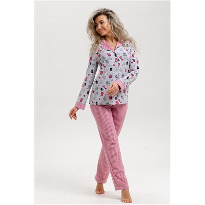 Пижама с брюками ПД-006В НАТАЛИ #980460