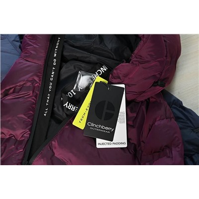 Модная блестящая стеганая куртка