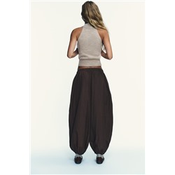 NYLON BALLOON TROUSERS