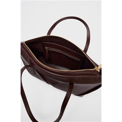 BOLSO ALARGADO ENTRELAZADO