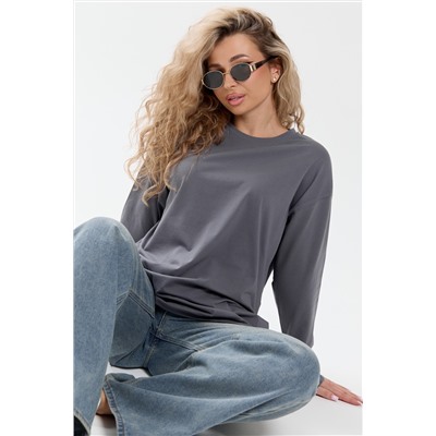 Лонгслив женский оверсайз 26014