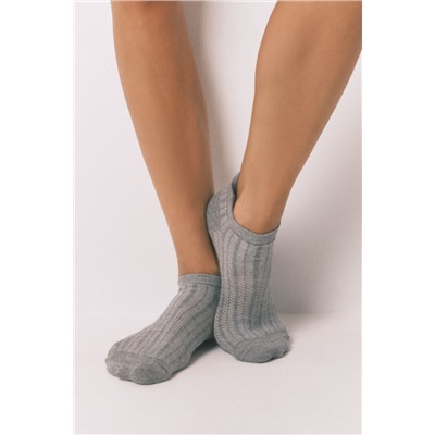 Pack 5 calcetines cortos gris