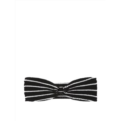 Crinkle Ring Bandeau Strapless Bikini Top