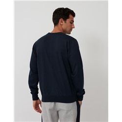 Sudadera Básica, Hombre, Azul Oscuro