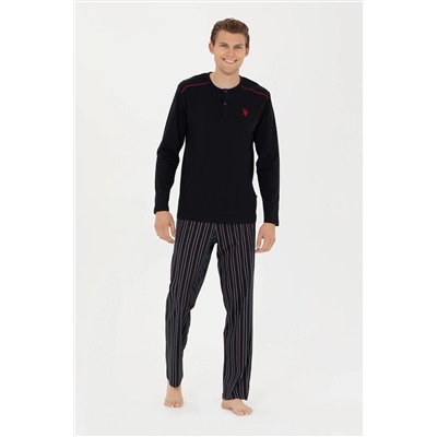 Erkek Lacivert Pijama Takımı