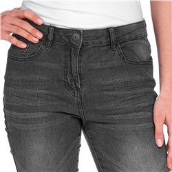 Damen Slim-Jeans mit Paillettendetails