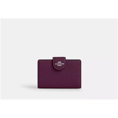 Medium Corner Zip Wallet In Signature Canvas