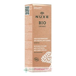 Nuxe BIO Organic - Soin Yeux Energisant (Anti-Poches / Anti-Cernes) 15 ml