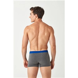 U.S. Polo Assn. Erkek Lacivert - Antrasit Melanj 2 Li Boxer 80371