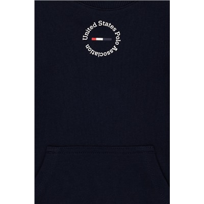 Erkek Çocuk Lacivert Basic Bisiklet Yaka Sweatshirt