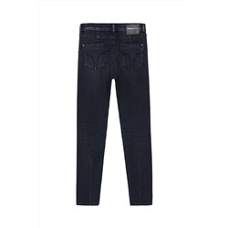 Vaquero skinny fit 7/8 Negro
