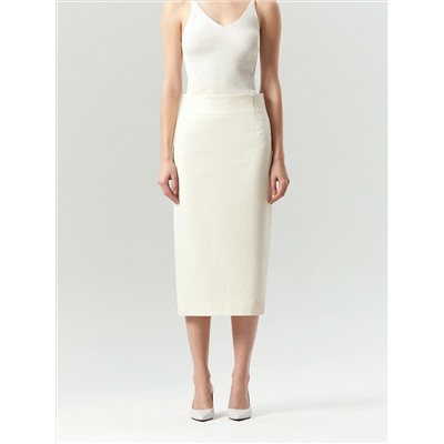 Юбка-карандаш миди из твида, S947/hiller