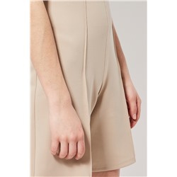 Bermudas cintura alta Beige