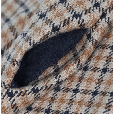 Комплект из топа и юбки в жаккардовую клетку КО*С