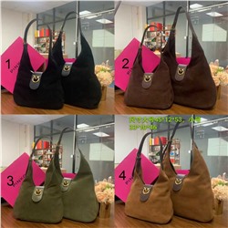 Сумка из замши  Pink*o