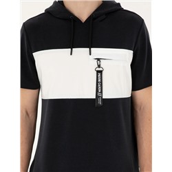 Siyah Regular Fit Sweatshirt