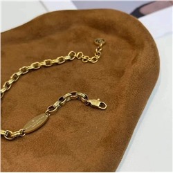 Комплект Pau*l Valentin*e из подвески и браслет покрытый настоящим золотом  Экспорт в Германию