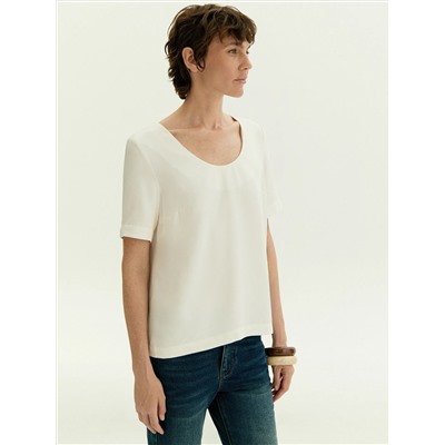 Блузка из 100% вискозы с вырезом, B3240/joel