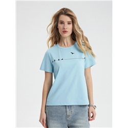 Футболка женская 2500-0209-10 хлопок