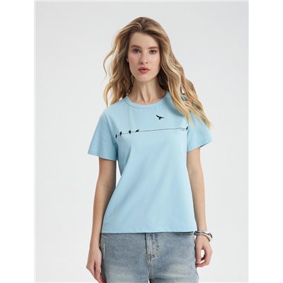 Футболка женская 2500-0209-10 хлопок