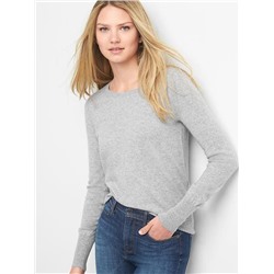 Cashmere crew sweater