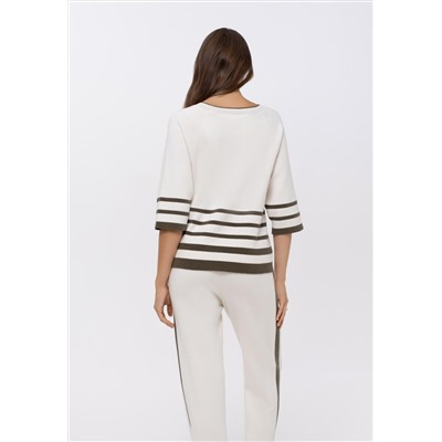 S25-00CC0819 Джемпер с рукавом 3/4