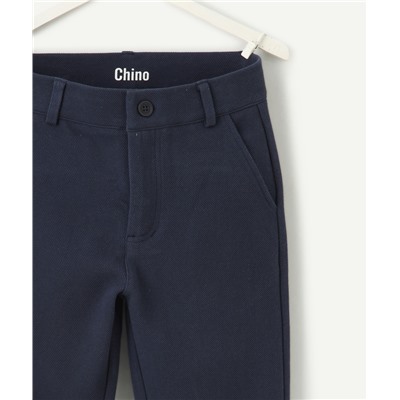Boy's navy blue chino pants