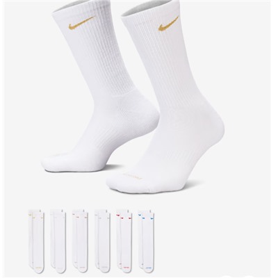 Nike Everyday Plus Cushioned Training Crew Socks (6 Pairs)