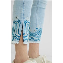 Pantalón vaquero skinny tobillero