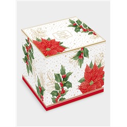 Чайник, 800 мл, Пуансеттия и ягоды