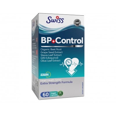 Swiss BP+Control- для поддержки сердечно-сосудистой системы 60 капсул