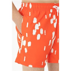 Erkek Turuncu Deniz Şortu