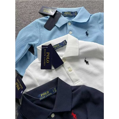 Детские лонгсливы поло ПОЛ*О РАЛЬФ  Состав: 100% хлопок