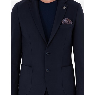 Lacivert Ex.Slim Fit Spor Ceket