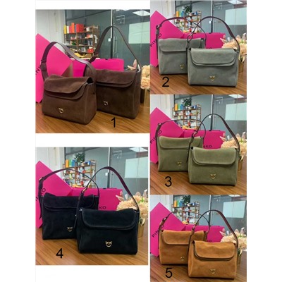 Сумка из замши Pink*o